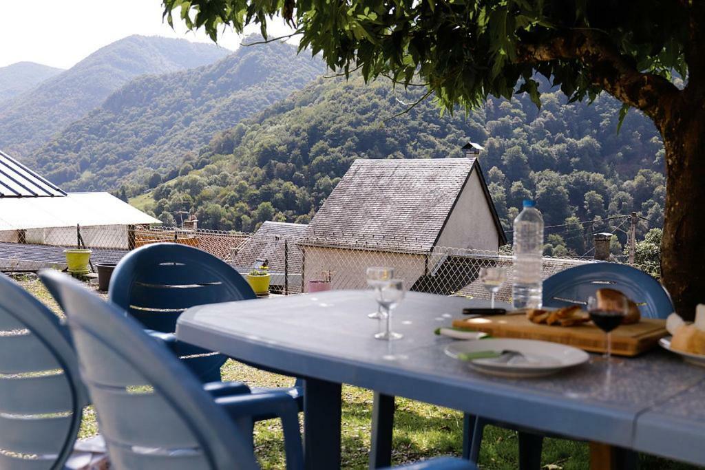 Maison Du Coue Pyrenees Mourtis Gite Pour 2 A 12 Pers Sengouagnet Экстерьер фото